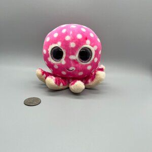 TY pink stuffed octopus